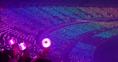 Tanti volti famosi alle date finali del "Love Yourself Speak Yourself" tour