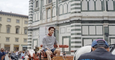 Changmin (TVXQ) avvistato a Firenze!