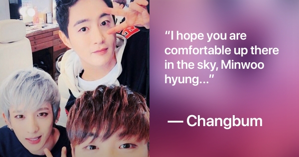 100% hanno decisono di continuare la loro promozione in Giappone, nonostante la morte di Minwoo.