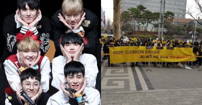 Protesta silenziosa della fandom dei JBJ