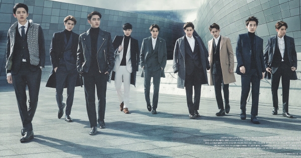 EXO nella Walk Of Fame di Dubai