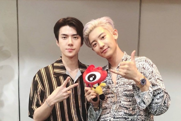 EXO-SC un livestreaming da record su Weibo