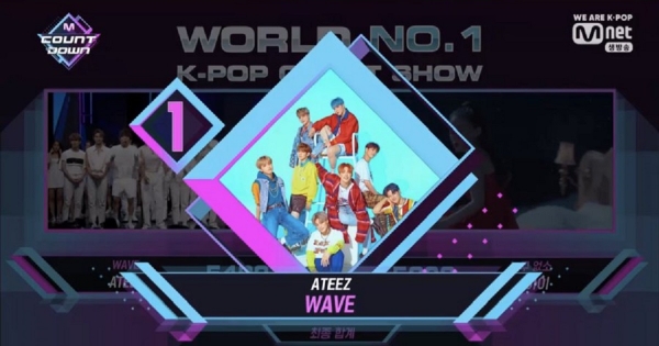 Gli ATEEZ conquistano la loro prima vittoria ad M! Countdown
