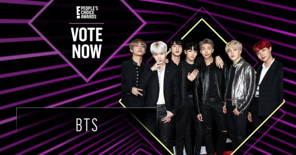 BTS "pigliatutto" ai People's Choice Awards