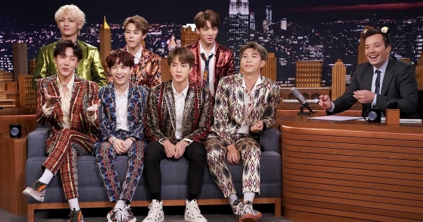 La serata dei BTS al "Tonight Show" di Jimmy Fellon