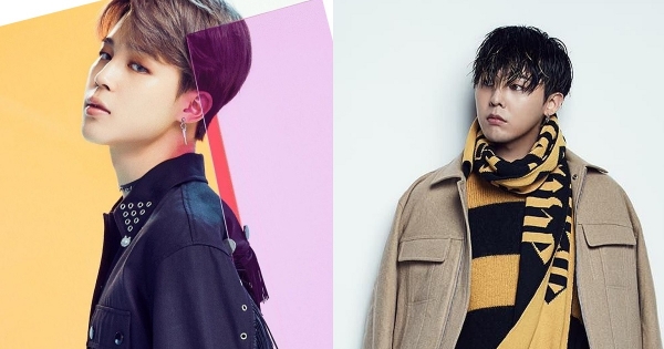 Jimin e G-Dragon presenti nella classifica dei migliori membri di boyband di tutti i tempi