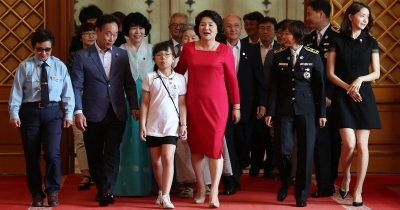 Yoona &egrave; stata ricevuta alla Blue House!