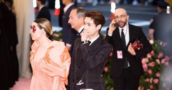 Lay degli EXO al debutto al Met Gala!